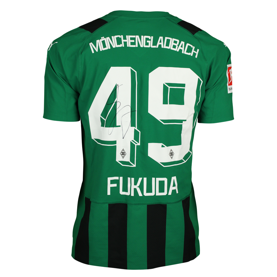 Shio Fukuda 福田師王 Borussia Mönchengladbach jersey