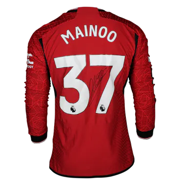 Kobbie Mainoo Manchester United jersey