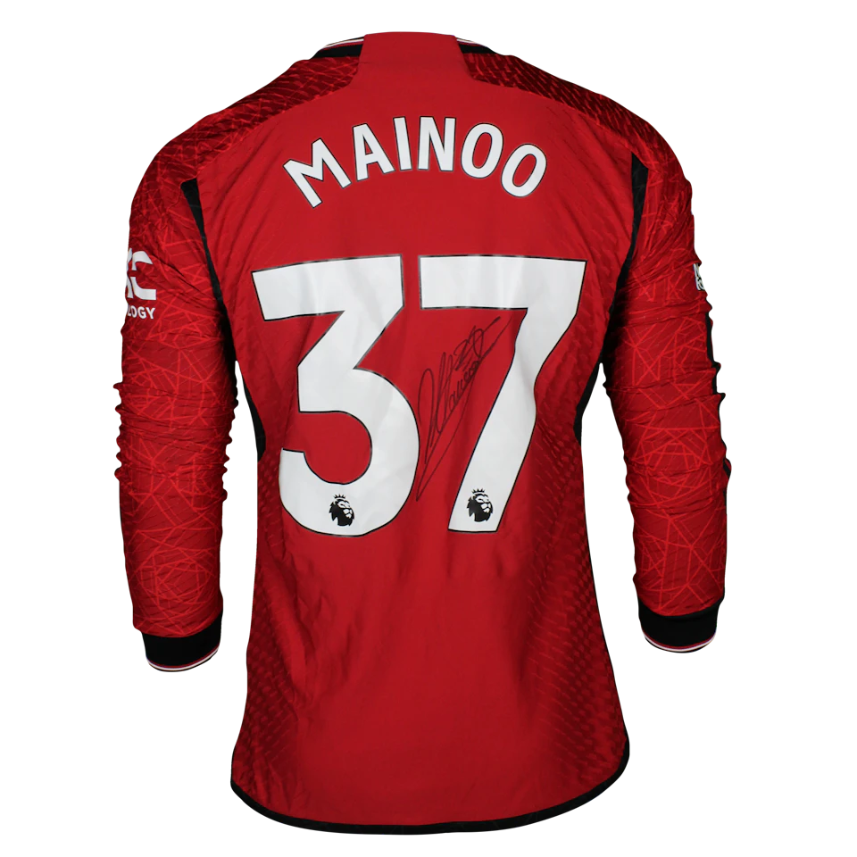 Kobbie Mainoo Manchester United jersey