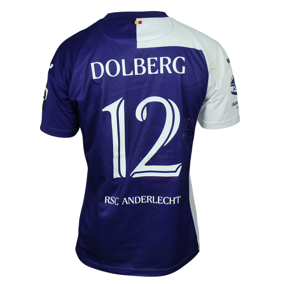 Kasper Dolberg RSC Anderlecht shirt