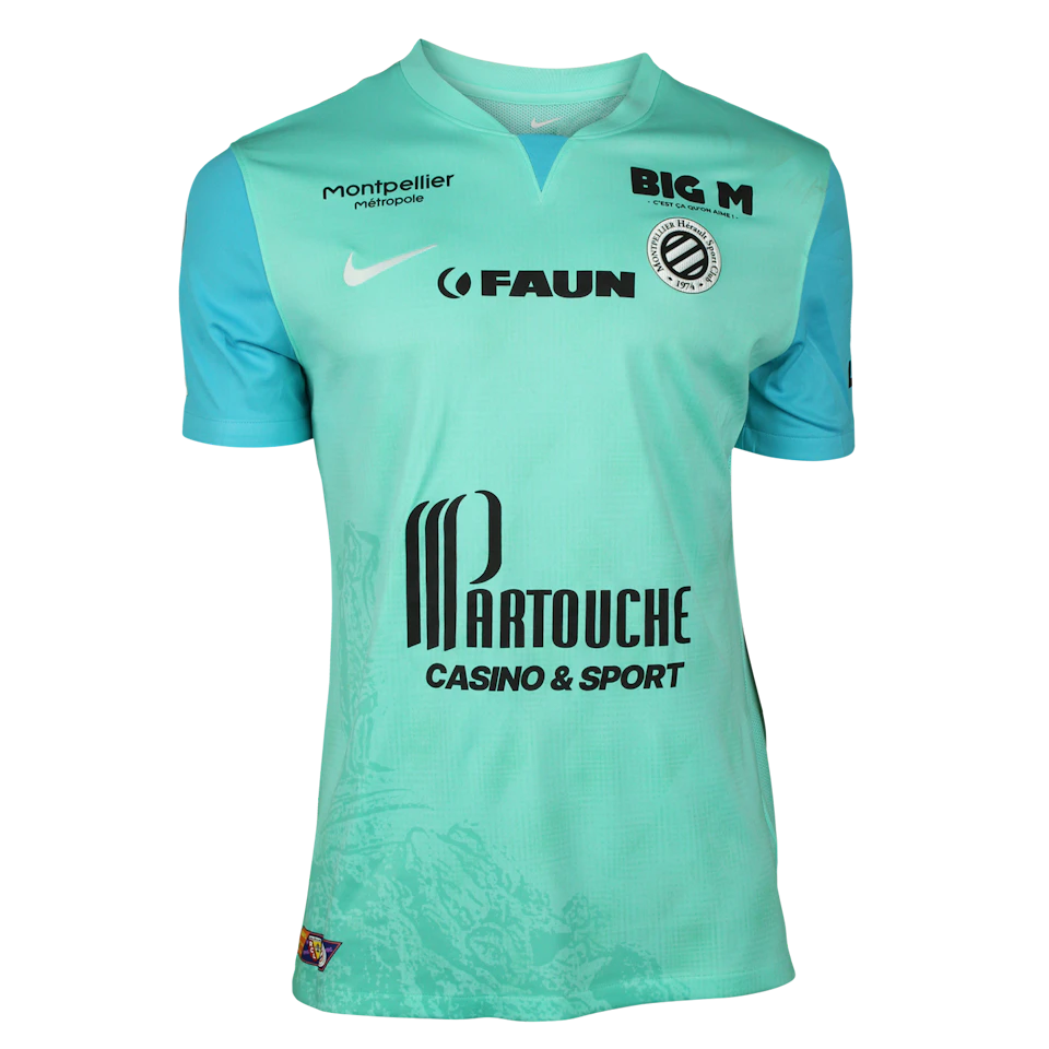 来自Montpellier Hérault SC的Christopher Jullien球衣