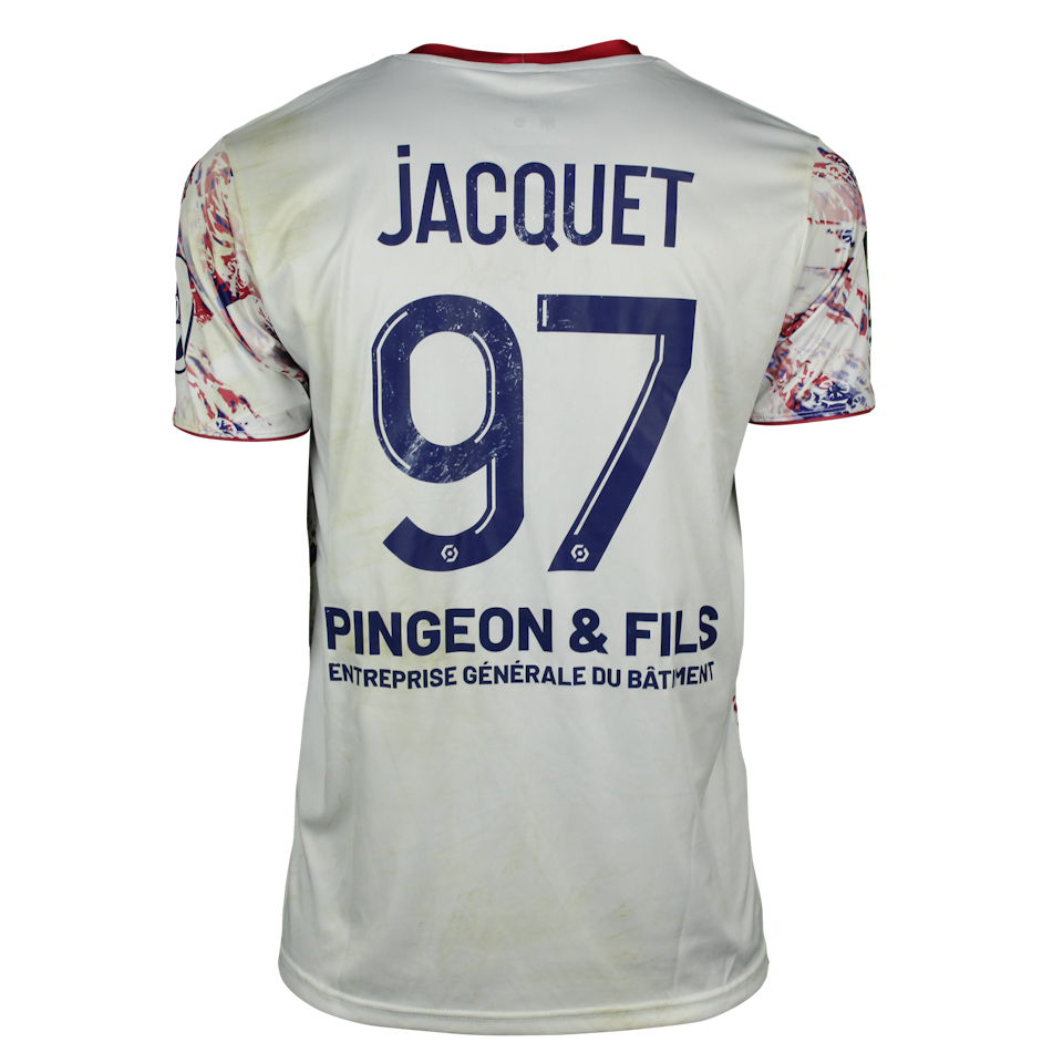 Clermont Foot 63 팀의 Jérémy Jacquet 셔츠