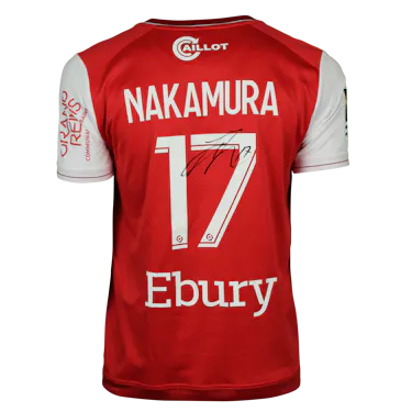 Keito Nakamura 中村敬斗 Stade de Reims jersey