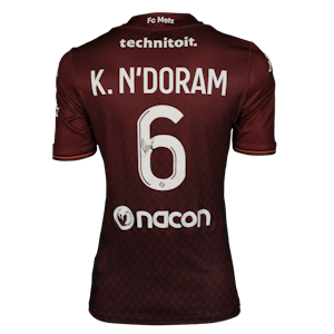 Kevin N'Doram  FC Metz shirt