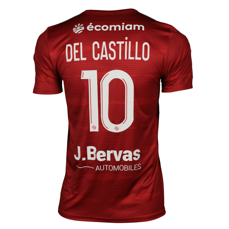 Romain Del Castillo Stade Brestois 29 shirt