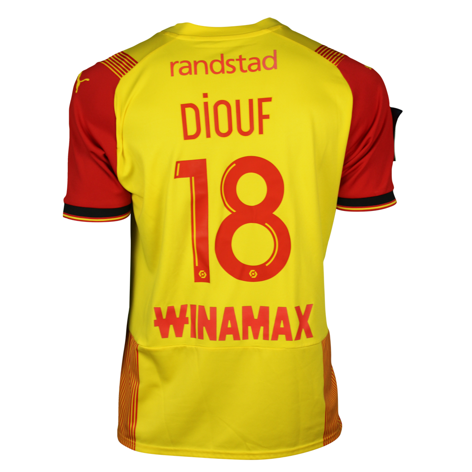 Andy Diouf RC Lens shirt