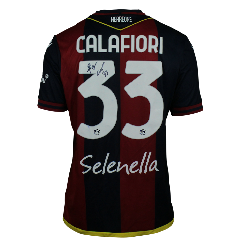 Riccardo Calafiori Bologna Fc 1909 shirt