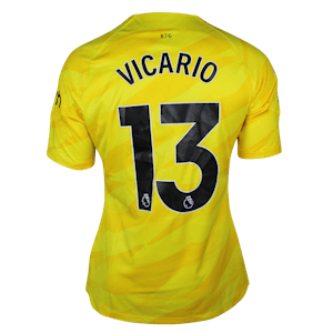 Tottenham Hotspur 팀의 Guglielmo Vicario 셔츠