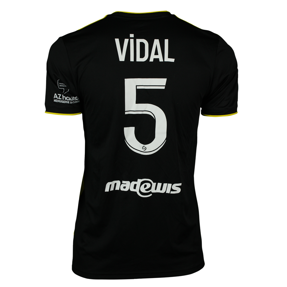 Clément Vidal AC Ajaccio shirt