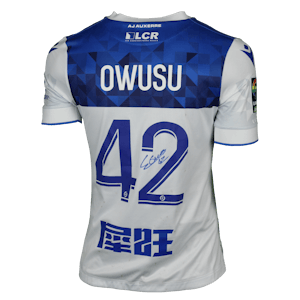 Elisha Owusu AJ Auxerre shirt