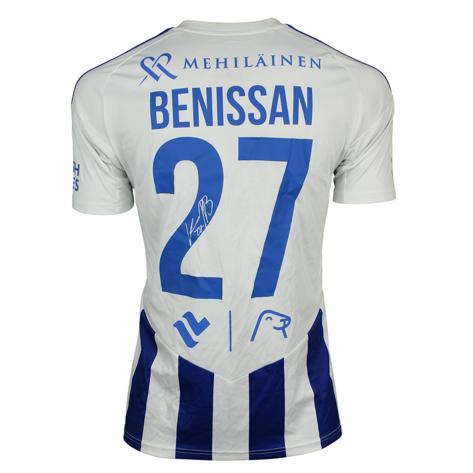Kevin Kouassivi-Benissan HJK Helsinki shirt