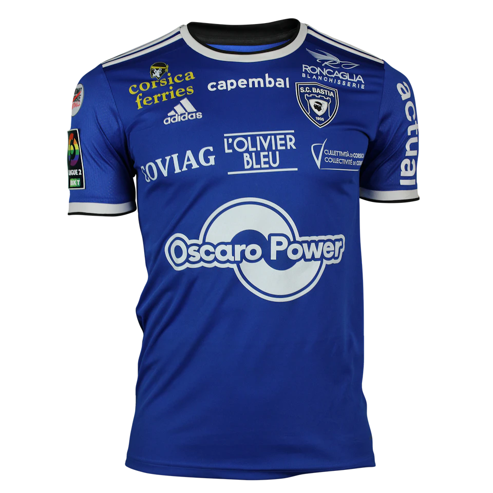 Maillot de Tom Meynadier (SC Bastia)