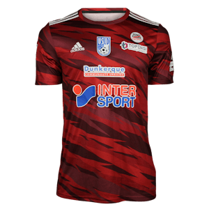 Maillot de Tidiane Keita (USL Dunkerque)