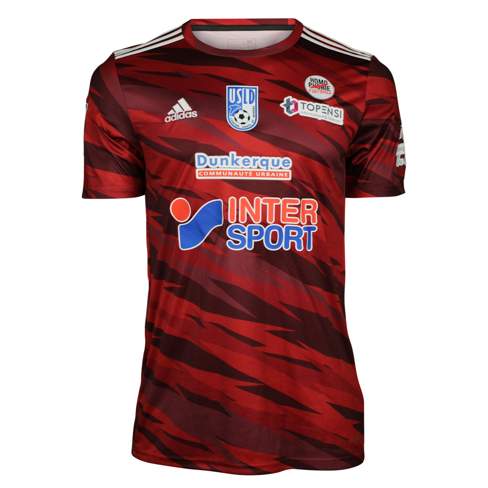 Maillot de Tidiane Keita (USL Dunkerque)