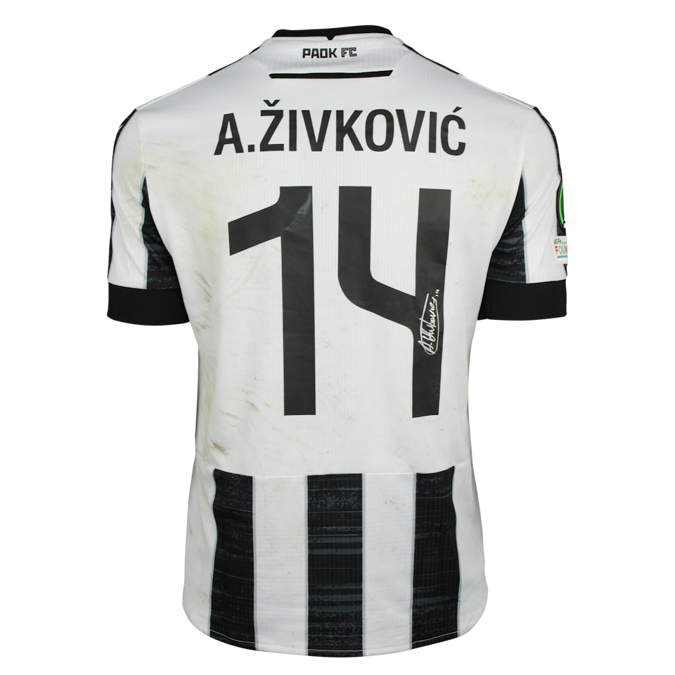 PAOK-Trikot von Andrija Živković