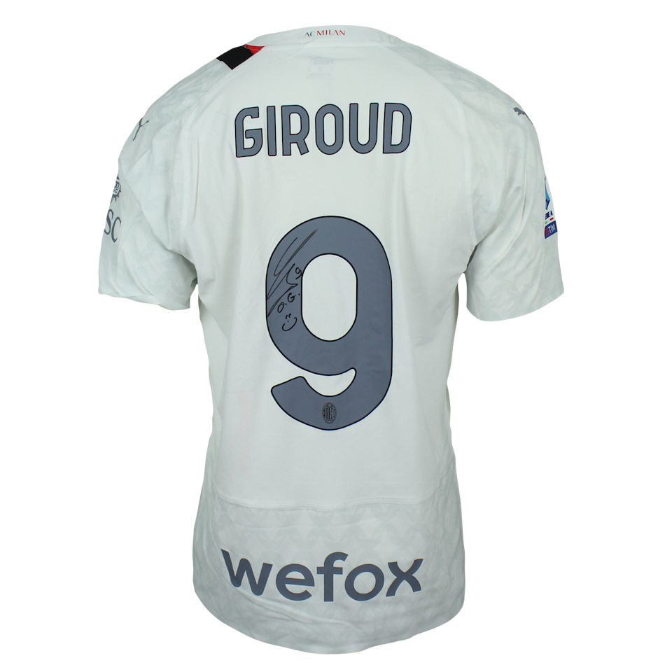 Olivier Giroud Torino AC Milan MatchWornShirt - Main Image