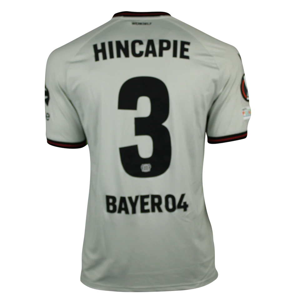 Piero Hincapié Bayer Leverkusen shirt