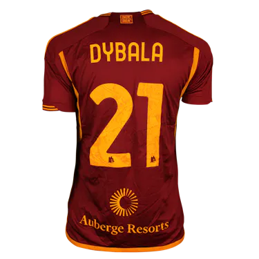 AS Roma 팀의 Paulo Dybala 셔츠