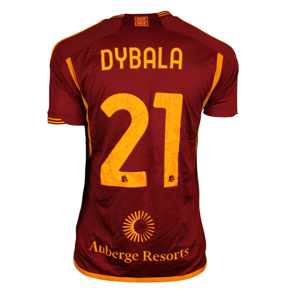 AS Roma 팀의 Paulo Dybala 셔츠