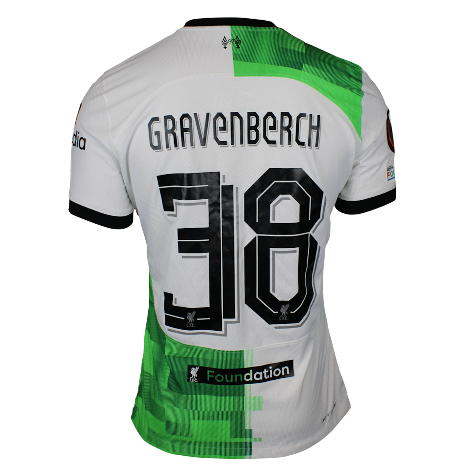 Ryan Gravenberch Liverpool shirt