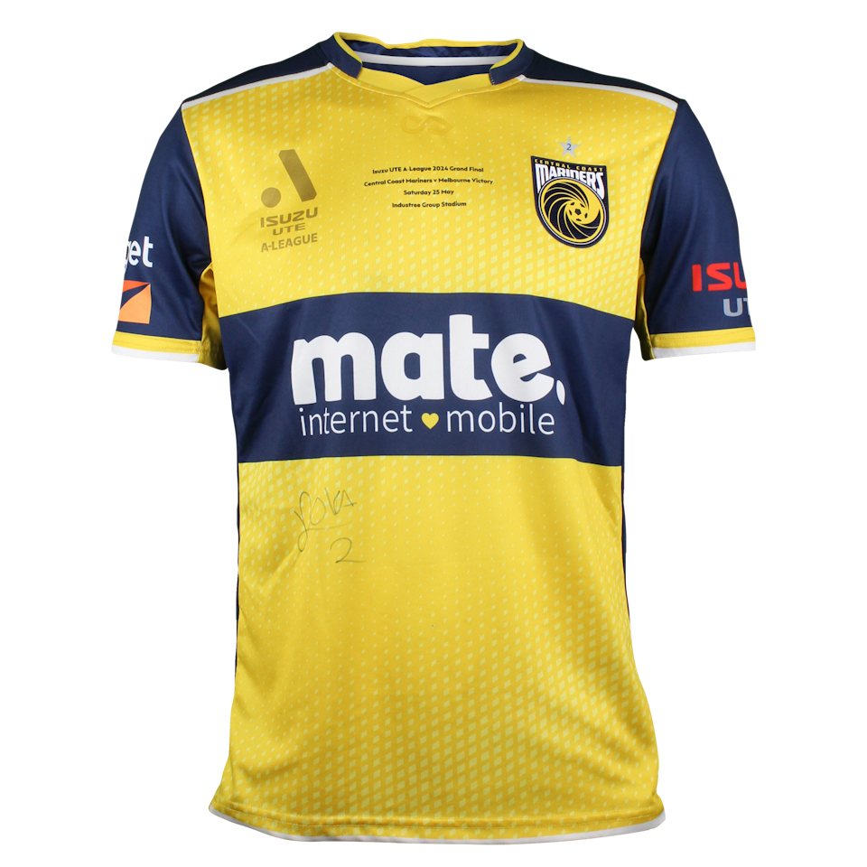 Antonio Mikael Rodrigues Brito Central Coast Mariners shirt