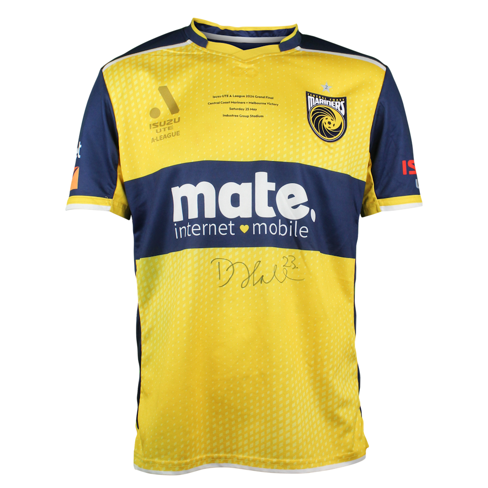 Daniel Hall Central Coast Mariners camisa.