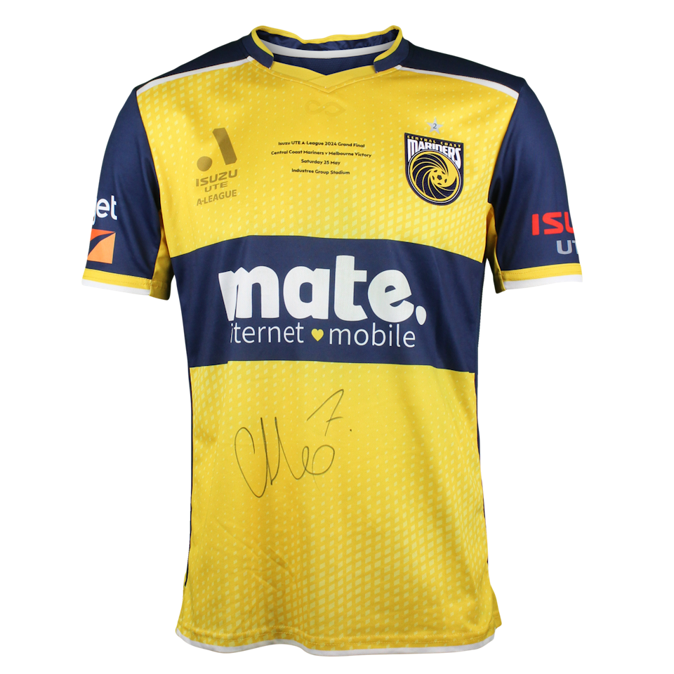 Christian Theoharous Central Coast Mariners jersey