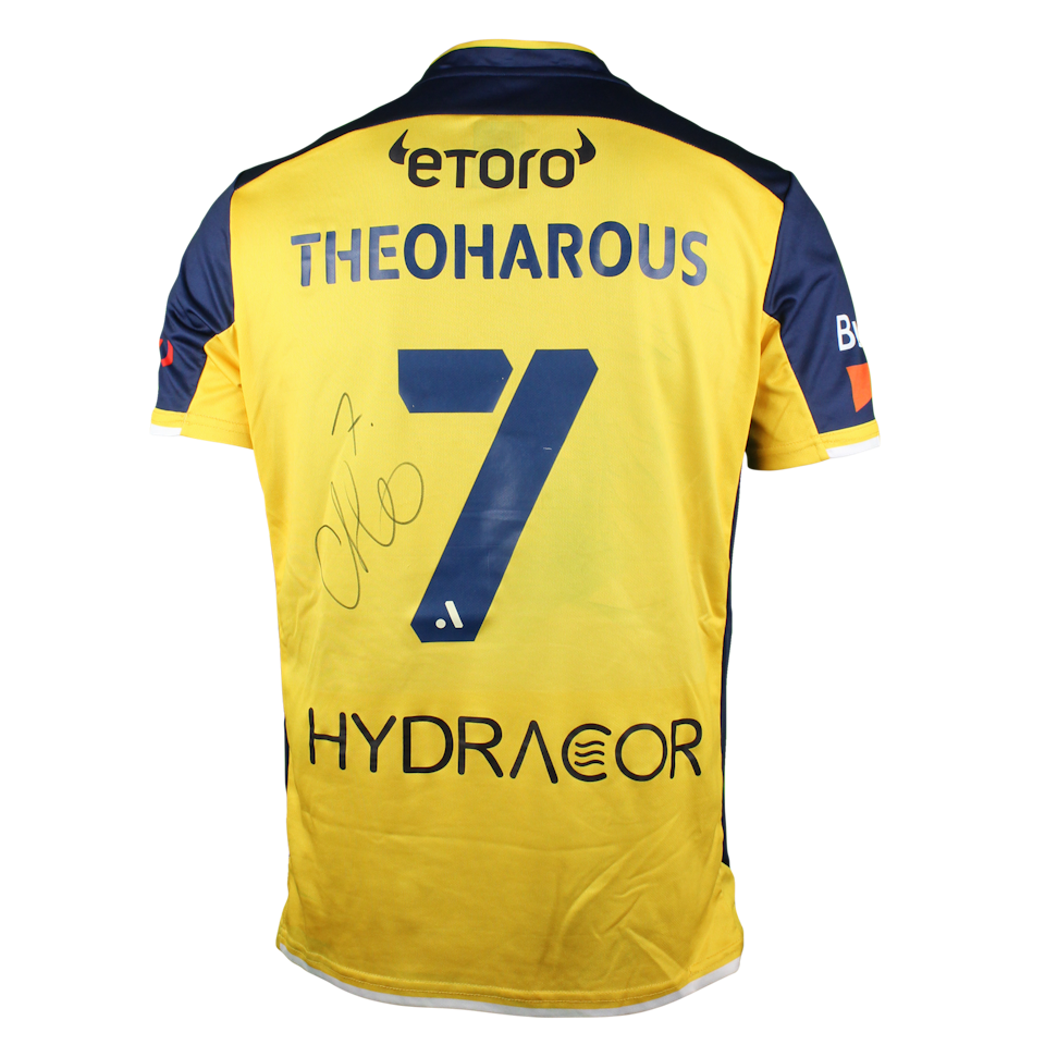 Christian Theoharous Central Coast Mariners jersey