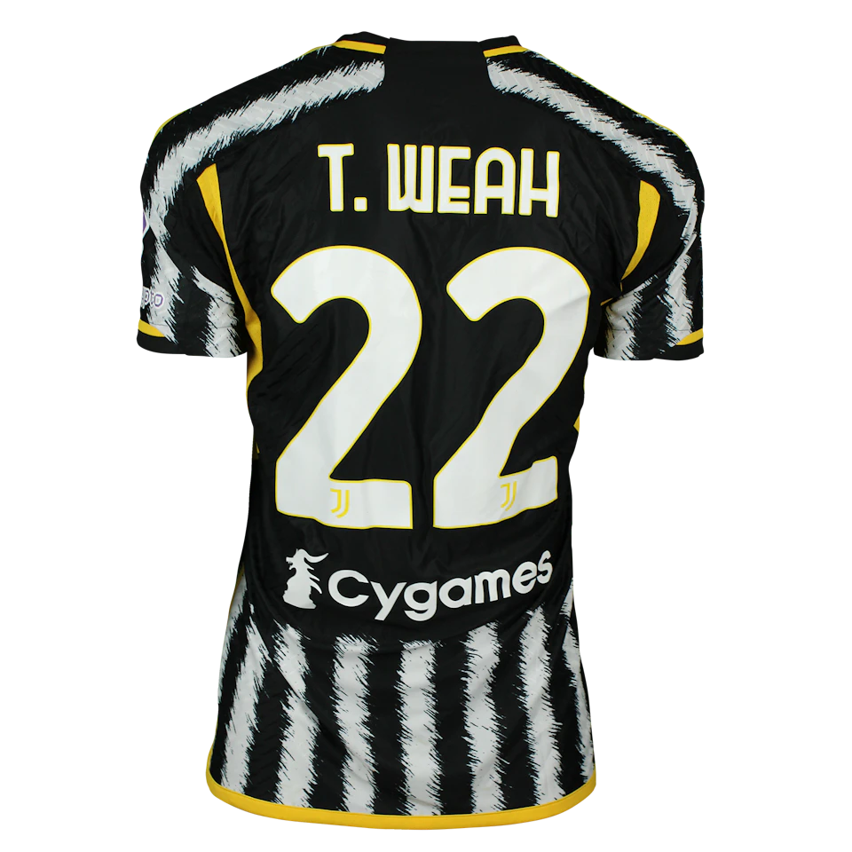 Tim Weah Juventus FC jersey