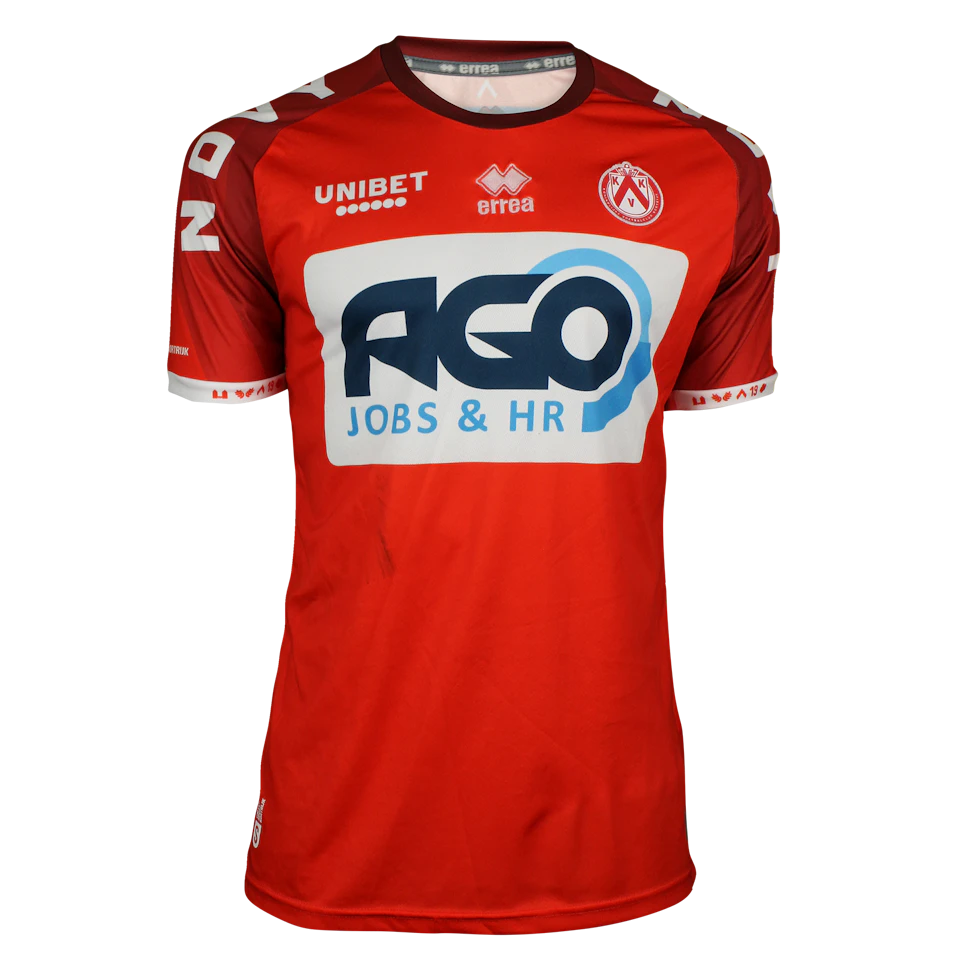 KV Kortrijk 팀의 Mark Mampassi 셔츠