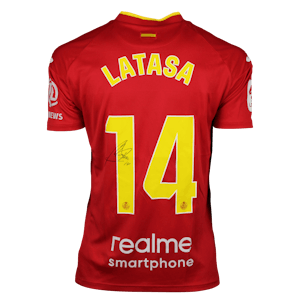 Juan Miguel Latasa Fernandez Layos Getafe CF jersey