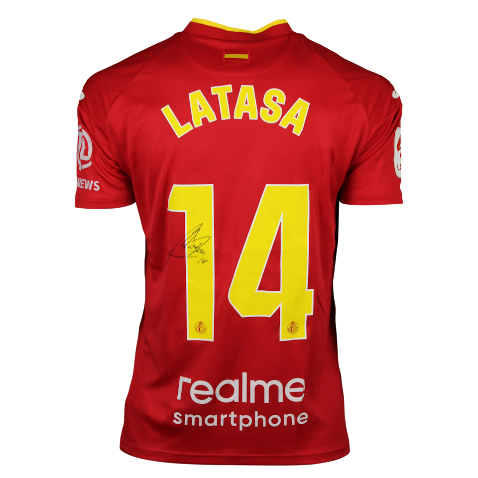 Juan Miguel Latasa Fernandez Layos Getafe CF jersey