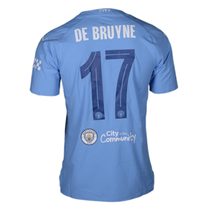 Kevin De Bruyne Manchester City shirt