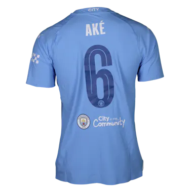 Nathan Aké Manchester City shirt
