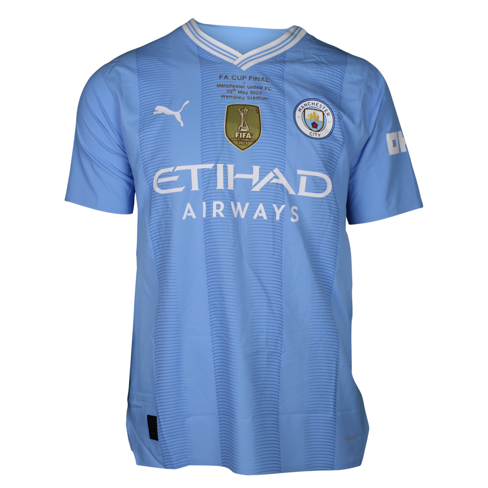 Rodrigo Hernández Cascante Manchester City shirt