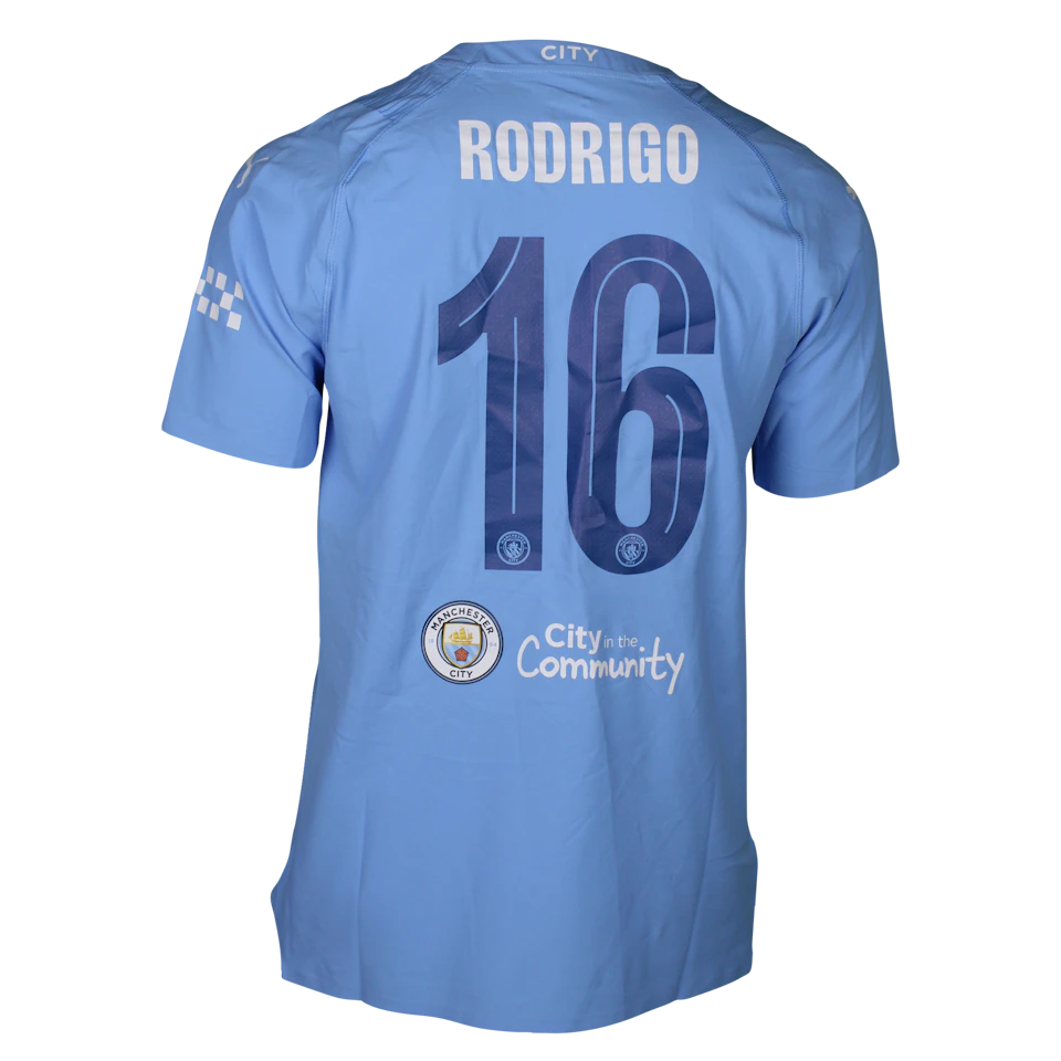 Rodri Manchester City camisa.