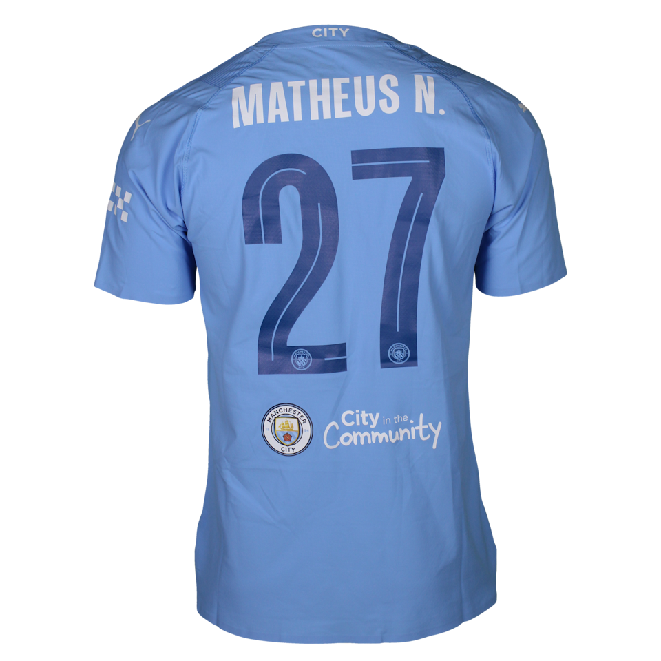 Matheus Luiz Nunes Manchester City shirt