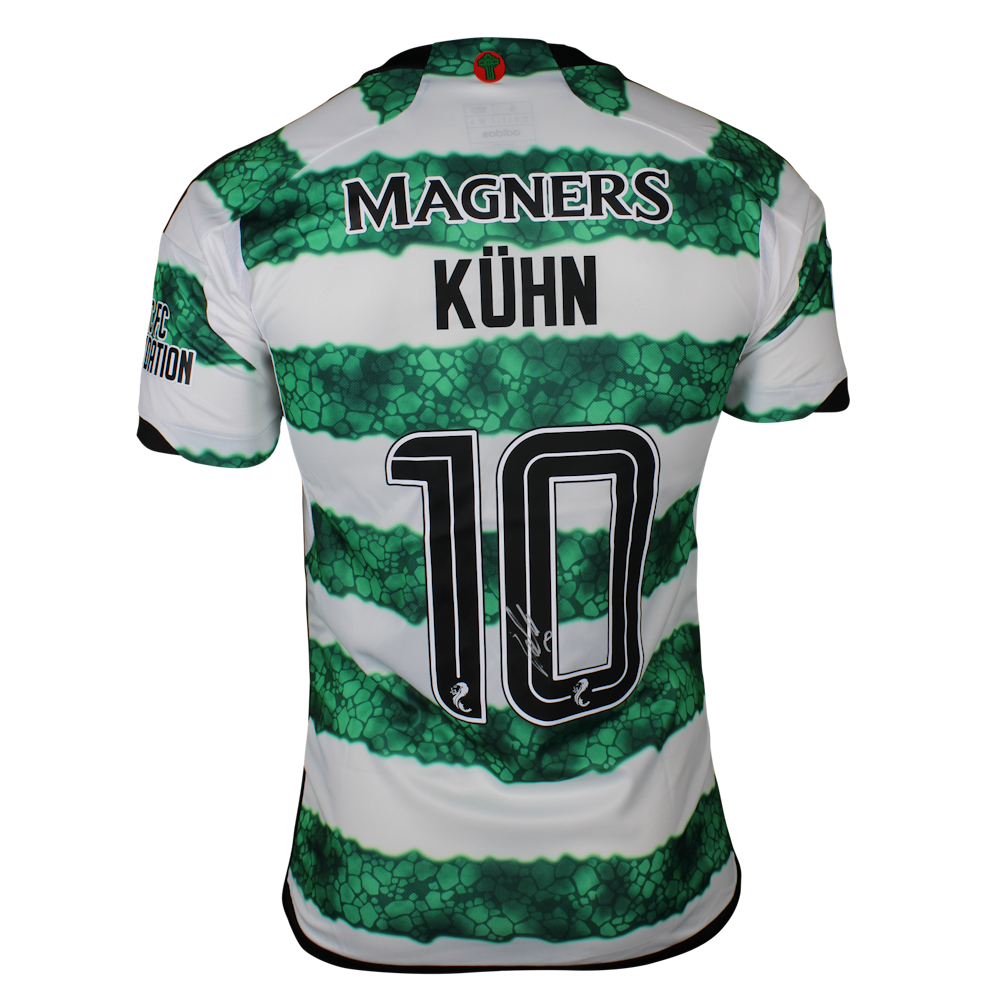 『新品』Como コモ Away ユニフォーム Nicolas Kuhn Nicolas Kühn | Celtic - Rangers | MatchWornShirt