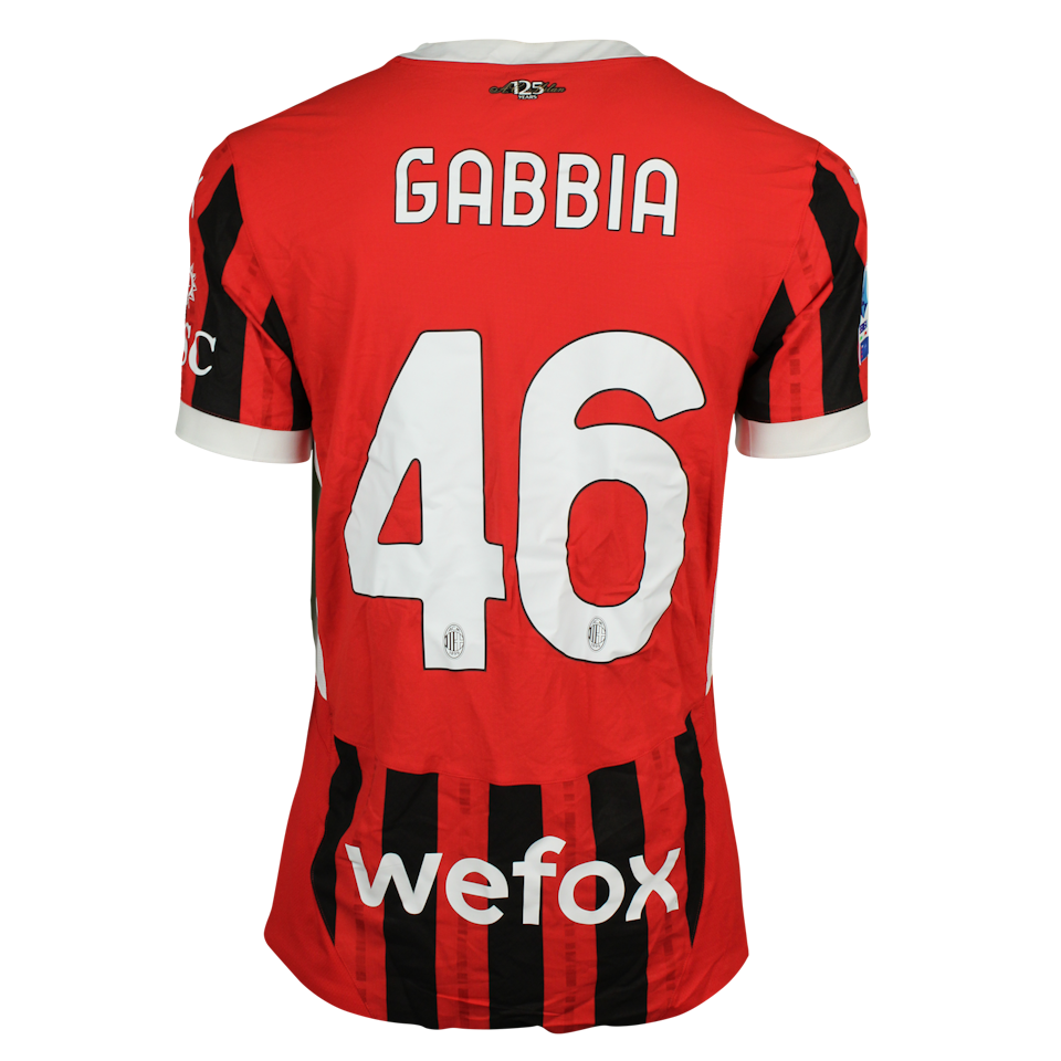 Matteo Gabbia AC Milan shirt
