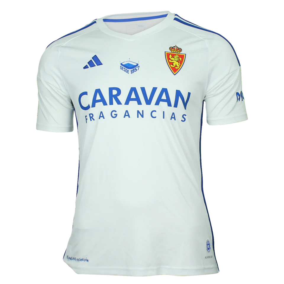 来自Real Zaragoza的Víctor Mollejo Carpintero球衣