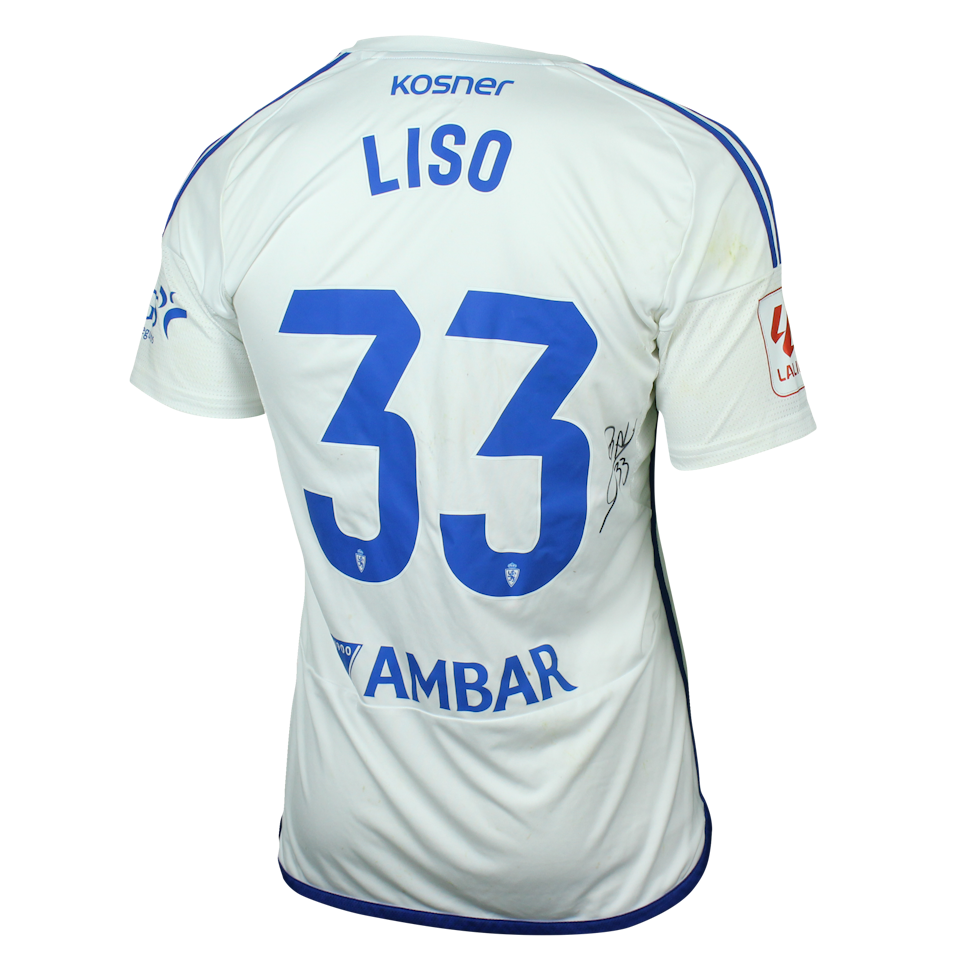Adrian Liso Lahoz Real Zaragoza shirt