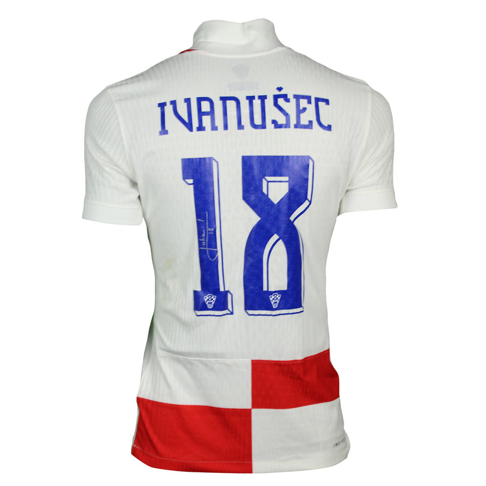 Croatia-Trikot von Luka Ivanušec
