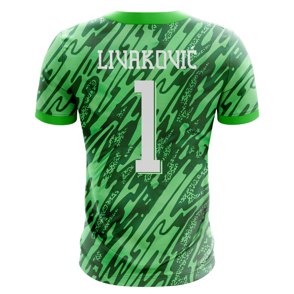 Maglia di Dominik Livaković (Croatia)