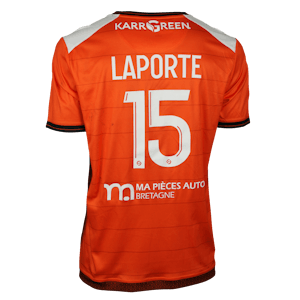 Julien Laporte FC Lorient shirt