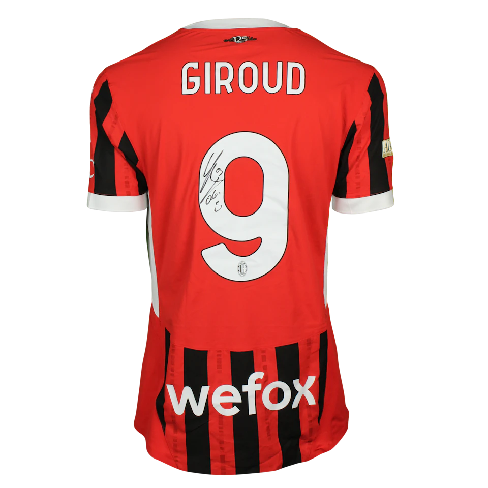 来自AC Milan的Olivier Giroud球衣