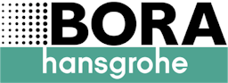 BORA - hansgrohe logo