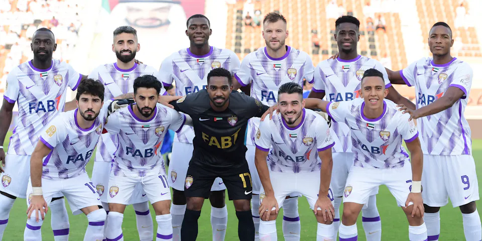 event banner for Al Ain - Shabab Al Ahli Dubai